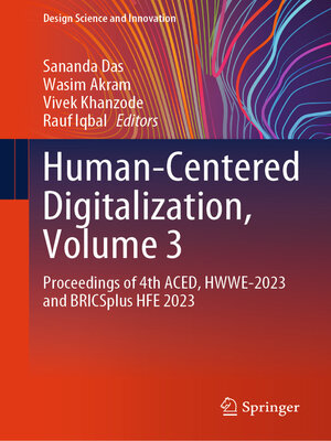 cover image of Human-Centered Digitalization, Volume 3